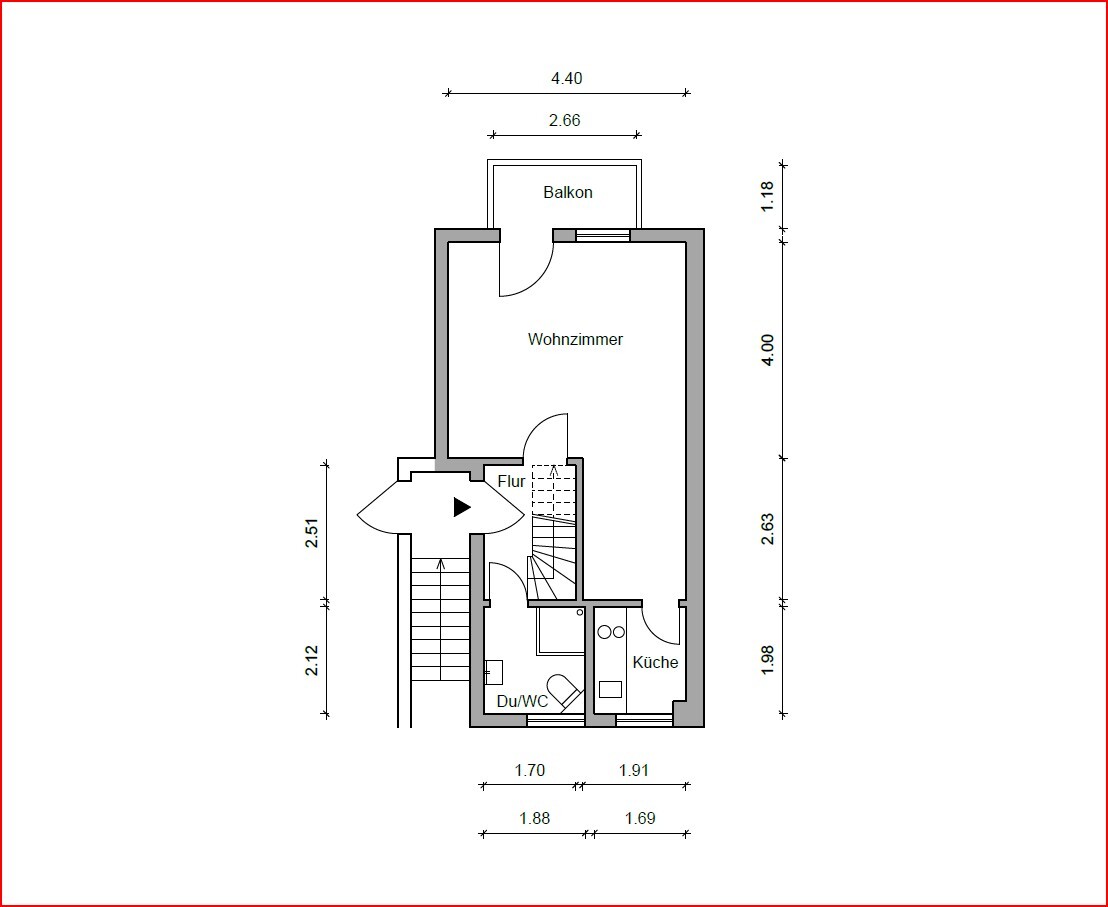 Grundriss Dachgeschoss