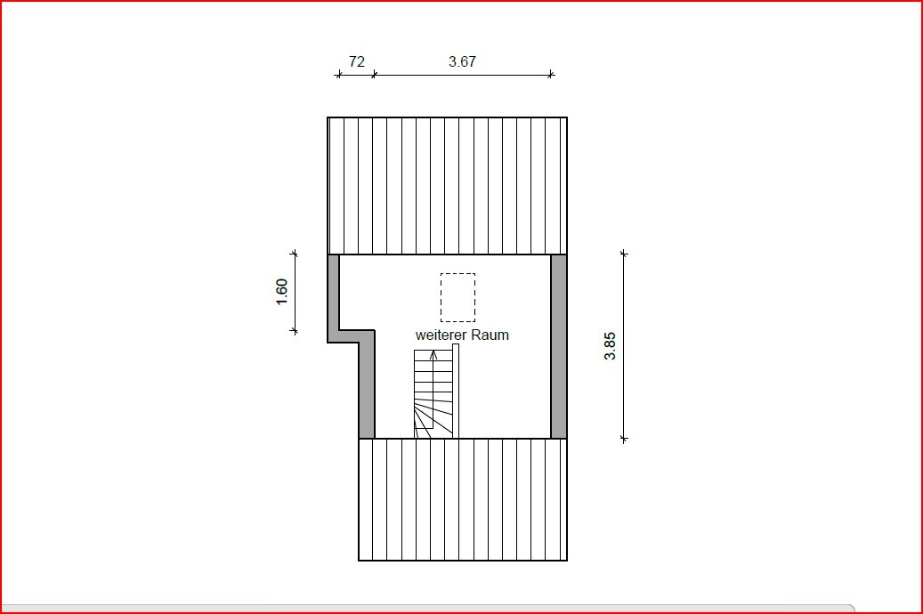 Grundriss - Spitzboden